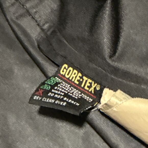 10X Gore Tex Rainwear Coat Jacket Large Mens Vintage Advantage Camo Saddle Cloth - Picture 5 of 14